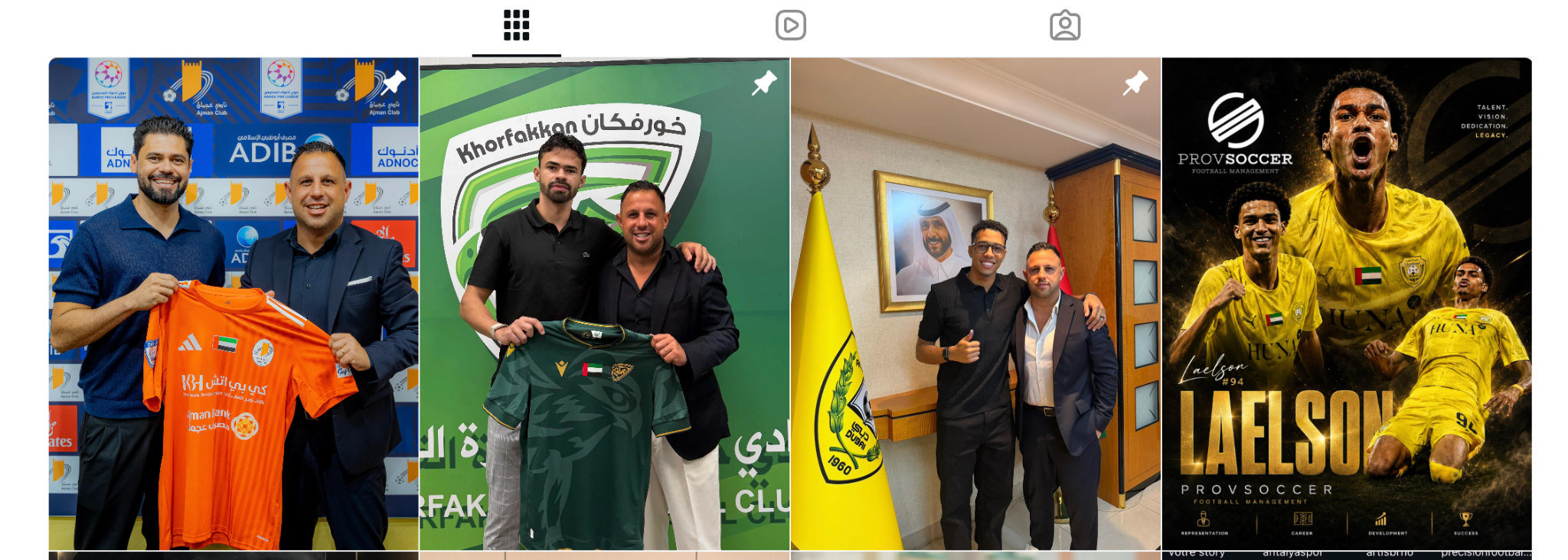 Publicação da ProvSoccer: Laelson